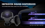 High Frequency Horn (APH-8580BO-H), Sold individually Audiopipe