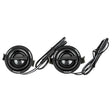 Super High Frequency Soft Dome Tweeter (APHE-T100), Sold in pairs Audiopipe