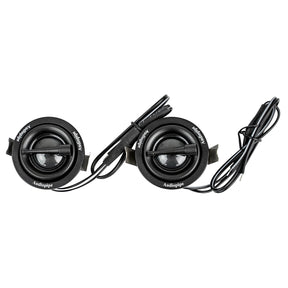 Super High Frequency Soft Dome Tweeter (APHE-T100), Sold in pairs Audiopipe