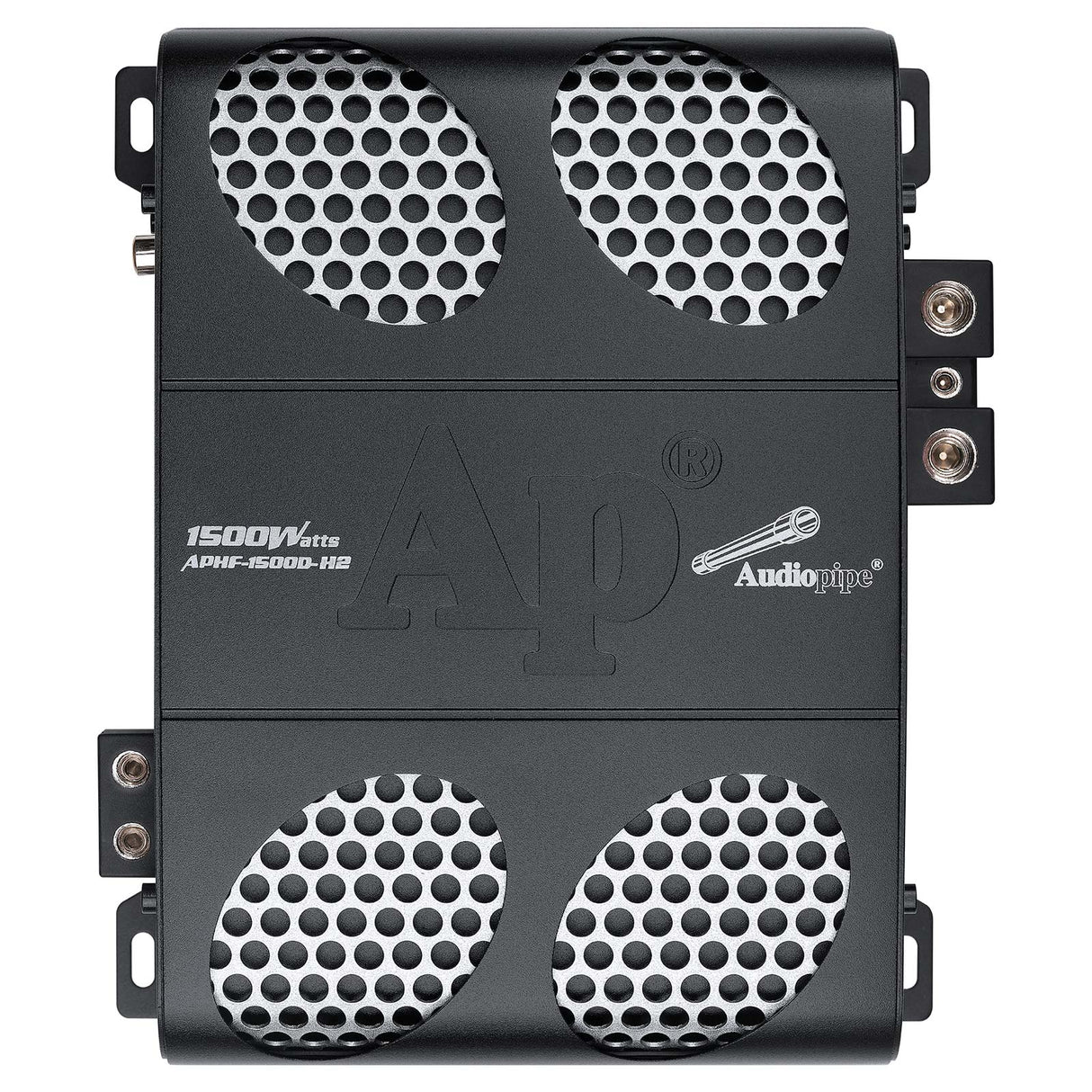 APHF-1500D-H2 1500 Watts Full Range Class D Mosfet Amplifier 2 Ohms Audiopipe