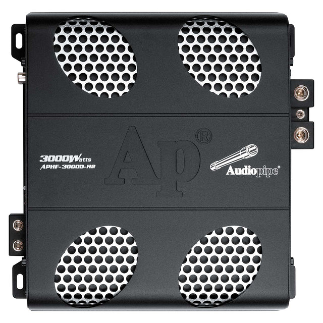 Audiopipe APHF-3000D-H2 | 3000W RMS Monoblock Amplifier 2-Ohm Audiopipe