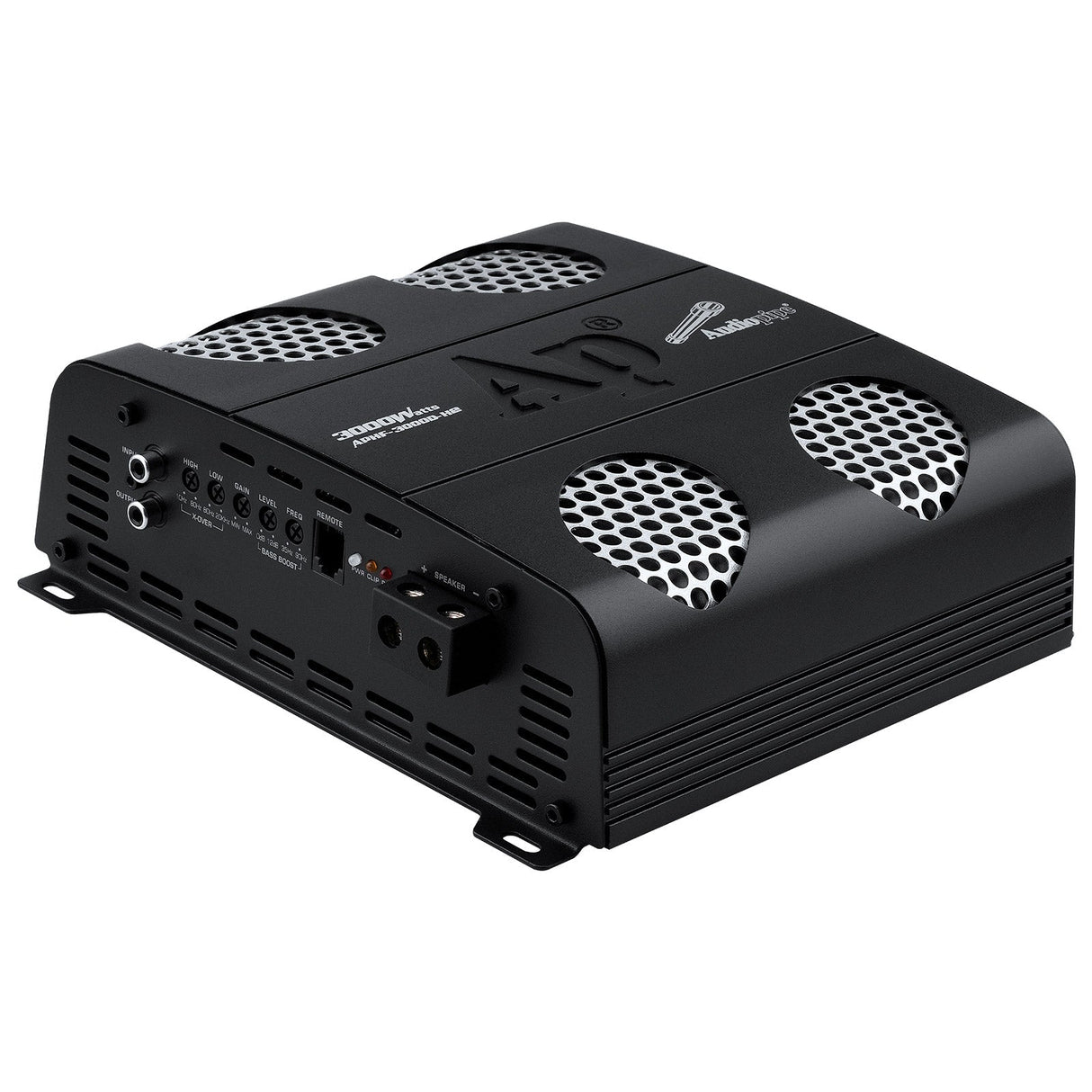 APHF-3000D-H2 3000 Watts Full Range Class D Mosfet Amplifier 2 Ohms Audiopipe