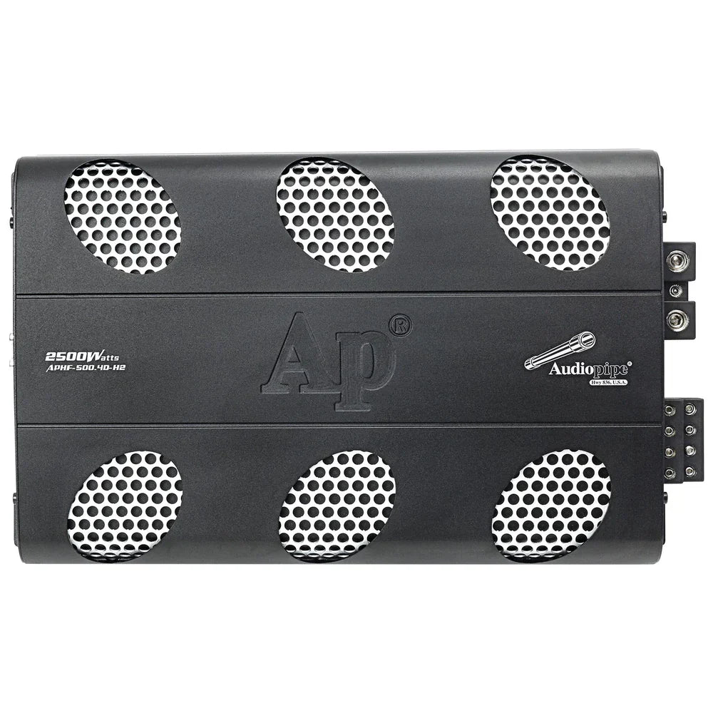 Audiopipe APHF-500.4D-H2 4-Channel Full Range Amplifier Audiopipe