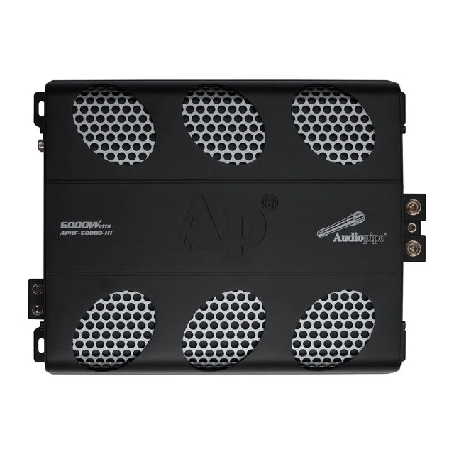 Audiopipe APHF-5000-H1 5000W RMS Full Range Class D Amplifier Audiopipe