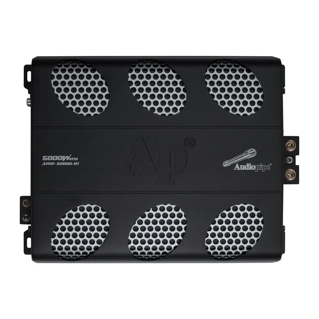Audiopipe APHF-5000-H1 5000W RMS Full Range Class D Amplifier Audiopipe