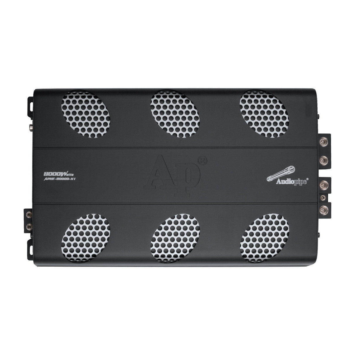 8000 Watts Full Range Class D Mosfet Amplifier (APHF-8000D-H1) Audiopipe