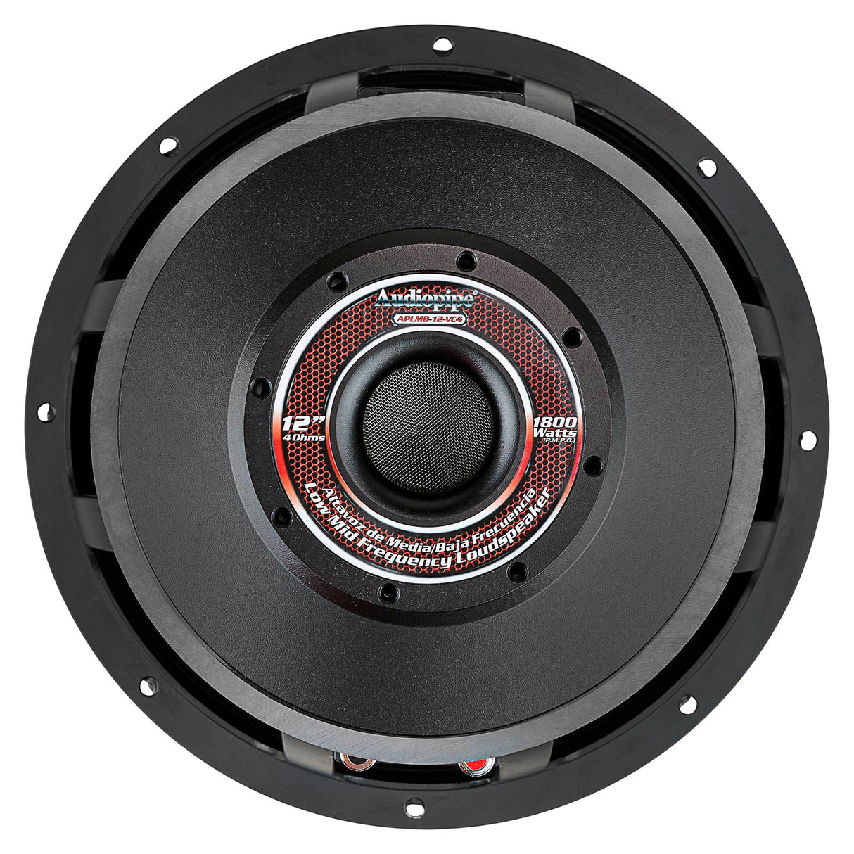 12" Mid-Low Frequency Loudspeaker 4 Ohms (APLMB-12-VC4), Sold individually Audiopipe