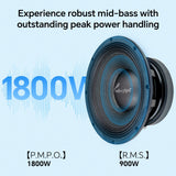 12" Mid-Low Frequency Loudspeaker 4 Ohms (APLMB-12-VC4), Sold individually Audiopipe
