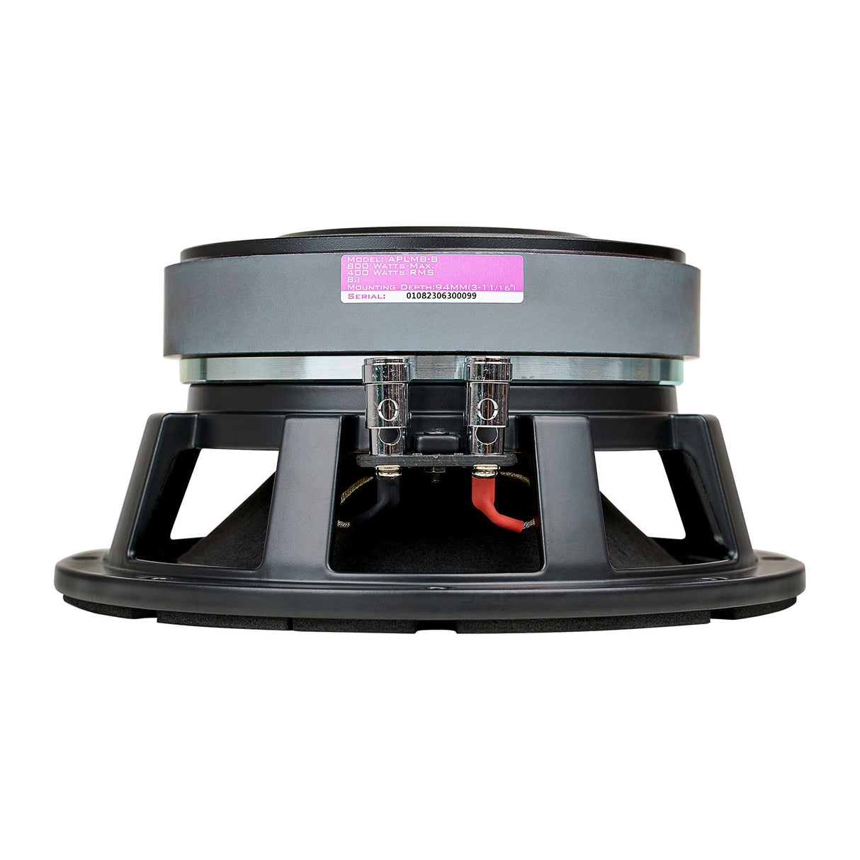 8" Mid-Low Frequency Loudspeaker (APLMB-8), Sold individually Audiopipe