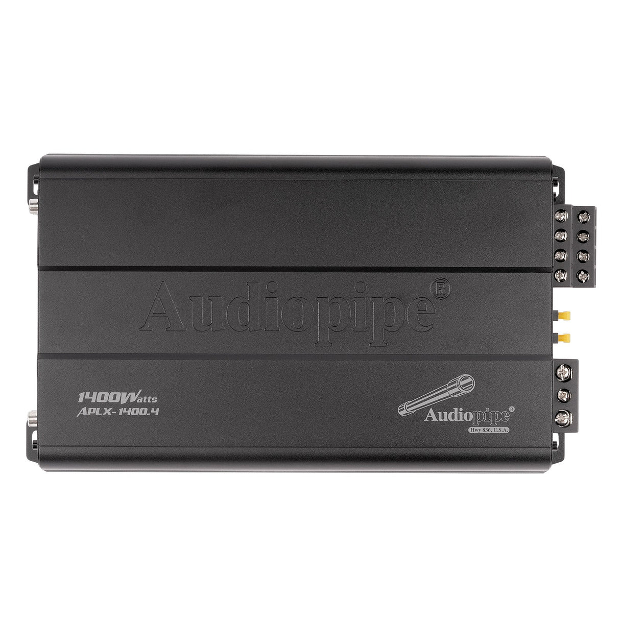 Audiopipe APLX-1400.4 | 4-Channel Class A/B Mosfet Amplifier Audiopipe
