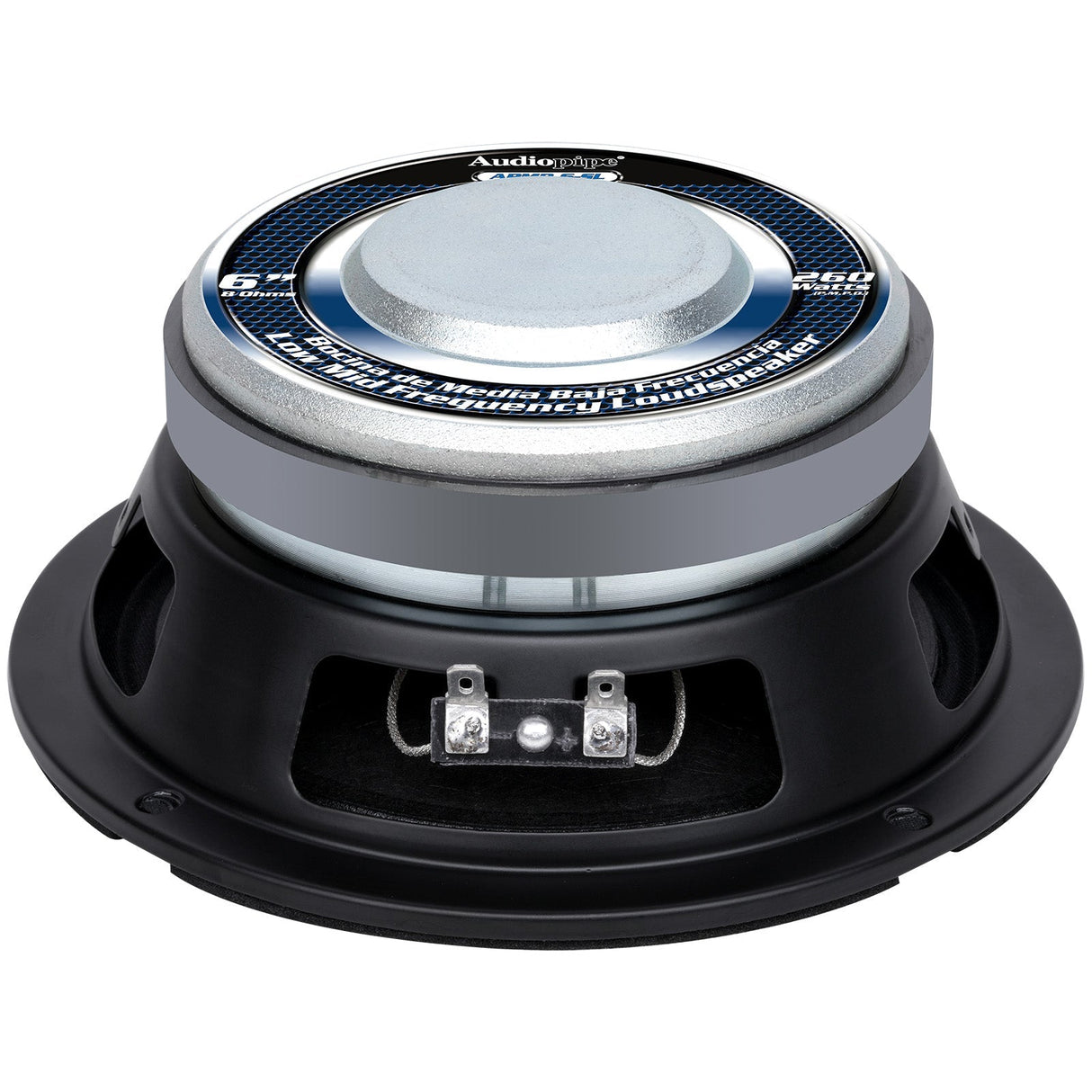 6” Low Mid Frequency Loudspeaker (APMB-6-SL), Sold individually Audiopipe