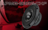 6.5" Compression Horn Mid-range Loudspeaker (APMB-628G-CHF), Sold individually Audiopipe