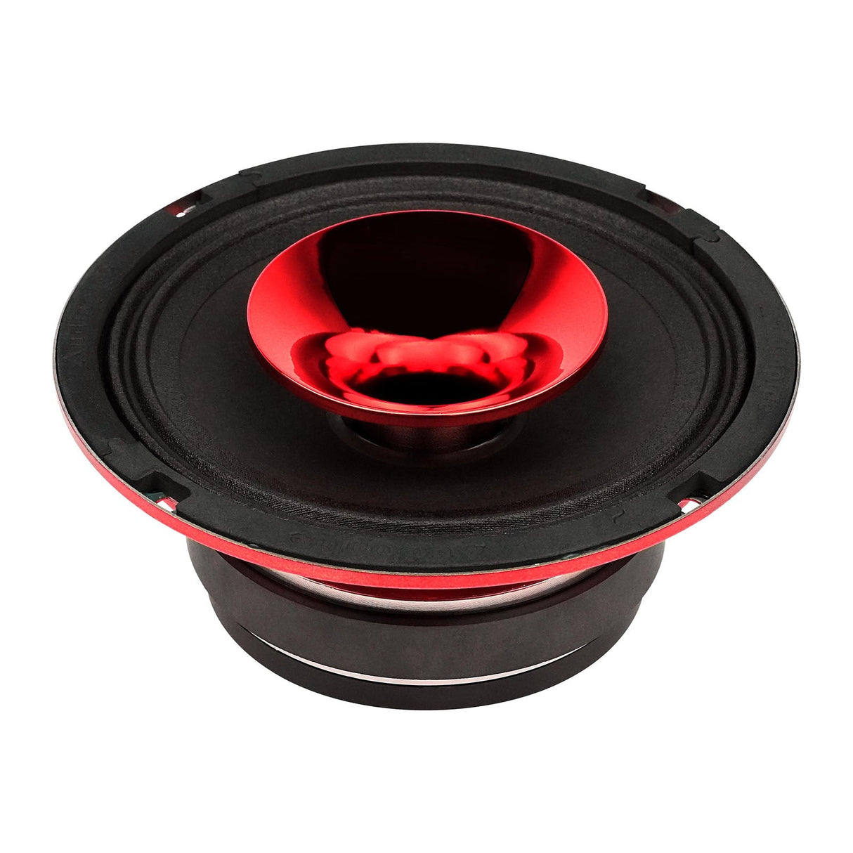 6.5" Compression Horn Mid-Range Loudspeaker (APMB-628GH-RED), Sold individually Audiopipe
