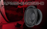 6” Low Mid Frequency Loudspeaker (APMB-640SB-D), Sold individually Audiopipe