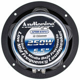 6.5” Low Mid Frequency Loudspeaker (APMB-65FLT), Sold individually Audiopipe