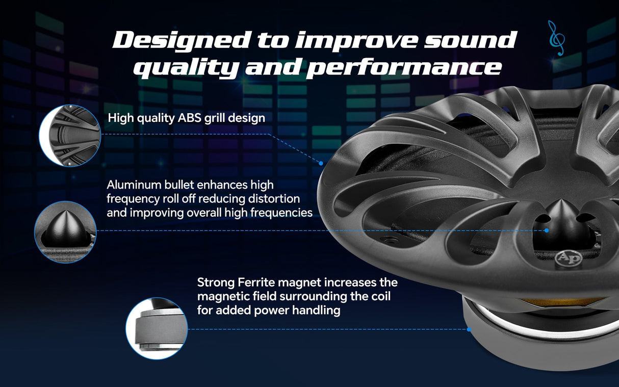 6 x 9" Low Mid Frequency Loudspeaker (APMB-6900-E), Sold in pairs Audiopipe