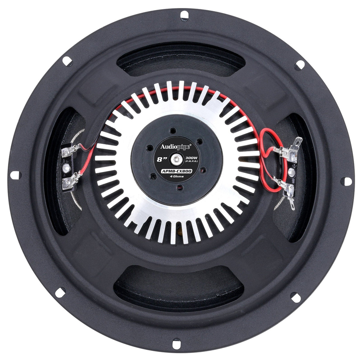 8” Dynamic Loudspeaker (APMB-CX800), Sold in pairs Audiopipe