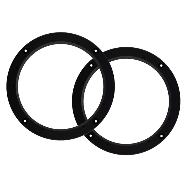 6" ABS Plastic Speaker Rings (APMB-RING-6), Sold in Pairs Audiopipe