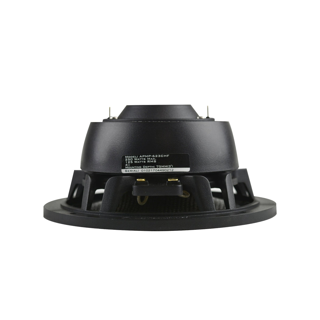 250  Watts Compression Midrange Loudspeaker (APMP-623CHF) Audiopipe