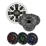 Coaxial 2-Way Marine Speaker with LED Light (APMP-T830LD) Audiopipe