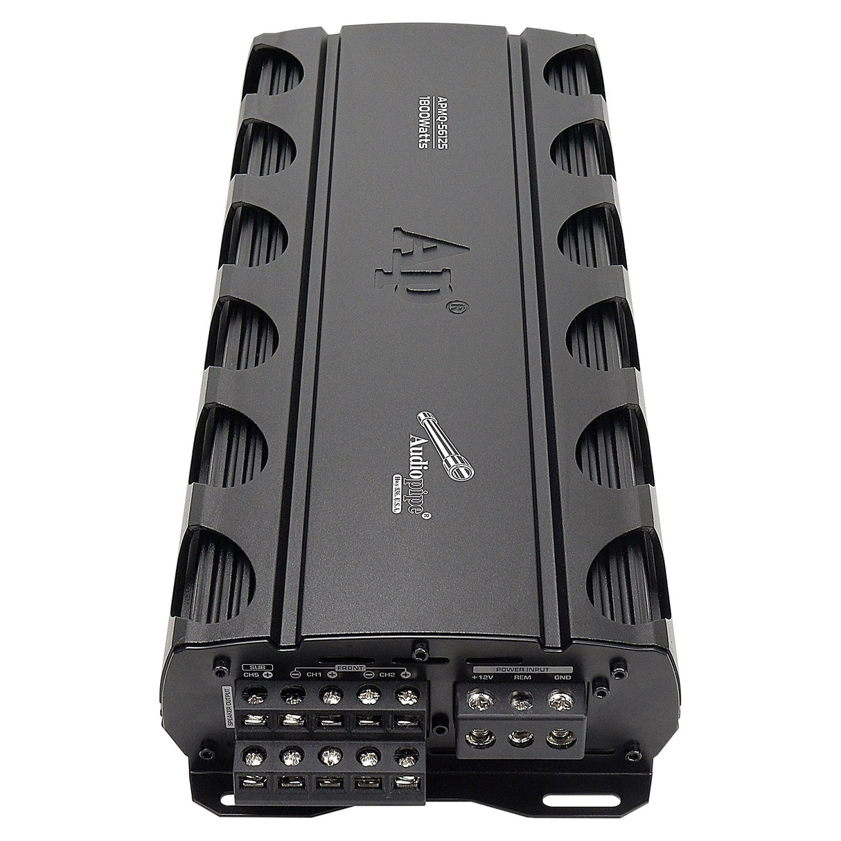 5 Channel Mini Design Class AB Mosfet Amplifier (APMQ-56125) Audiopipe