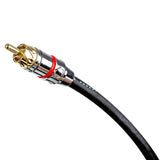 17FT 1-Male to 1-Male RCA Audio Cable (APPRO-17SUM) Audiopipe
