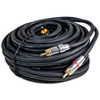 25Ft 2-Male to 2-Male RCA Audio Cable (APPRO-25M) Audiopipe
