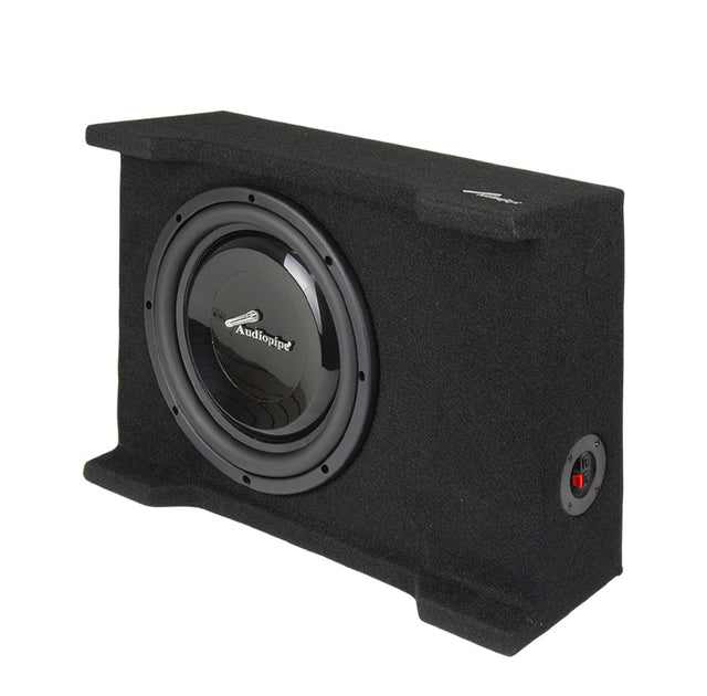 10” HIGH PERFORMANCE SEALED BASS ENCLOSURE (APSB-10BDF) Audiopipe