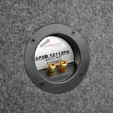 Audiopipe APSB-12112PX Single 12" 500W RMS Bass Package w/ Amp, Wires & Box Audiopipe