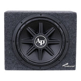 Single 12” High-Performance Compact Sealed Enclosure (APSB-12112PX) Audiopipe