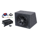 Single 12” High-Performance Compact Sealed Enclosure (APSB-12112PX) Audiopipe