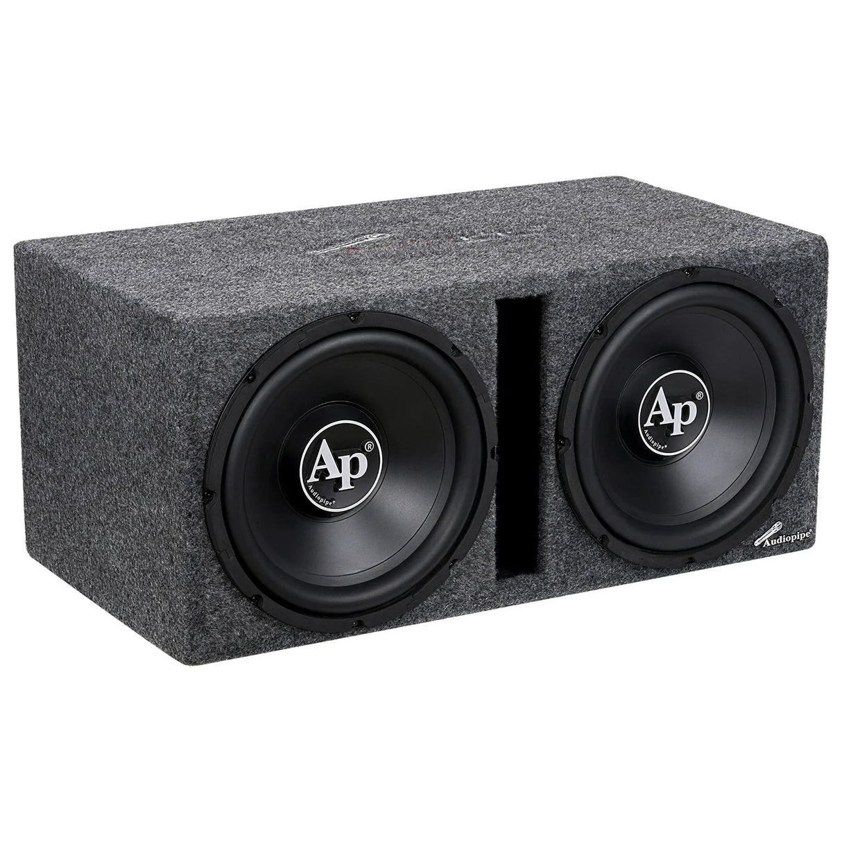 Audiopipe APSB-1250CLV (2) 12" Bass Package w/ Amp & Kit Audiopipe