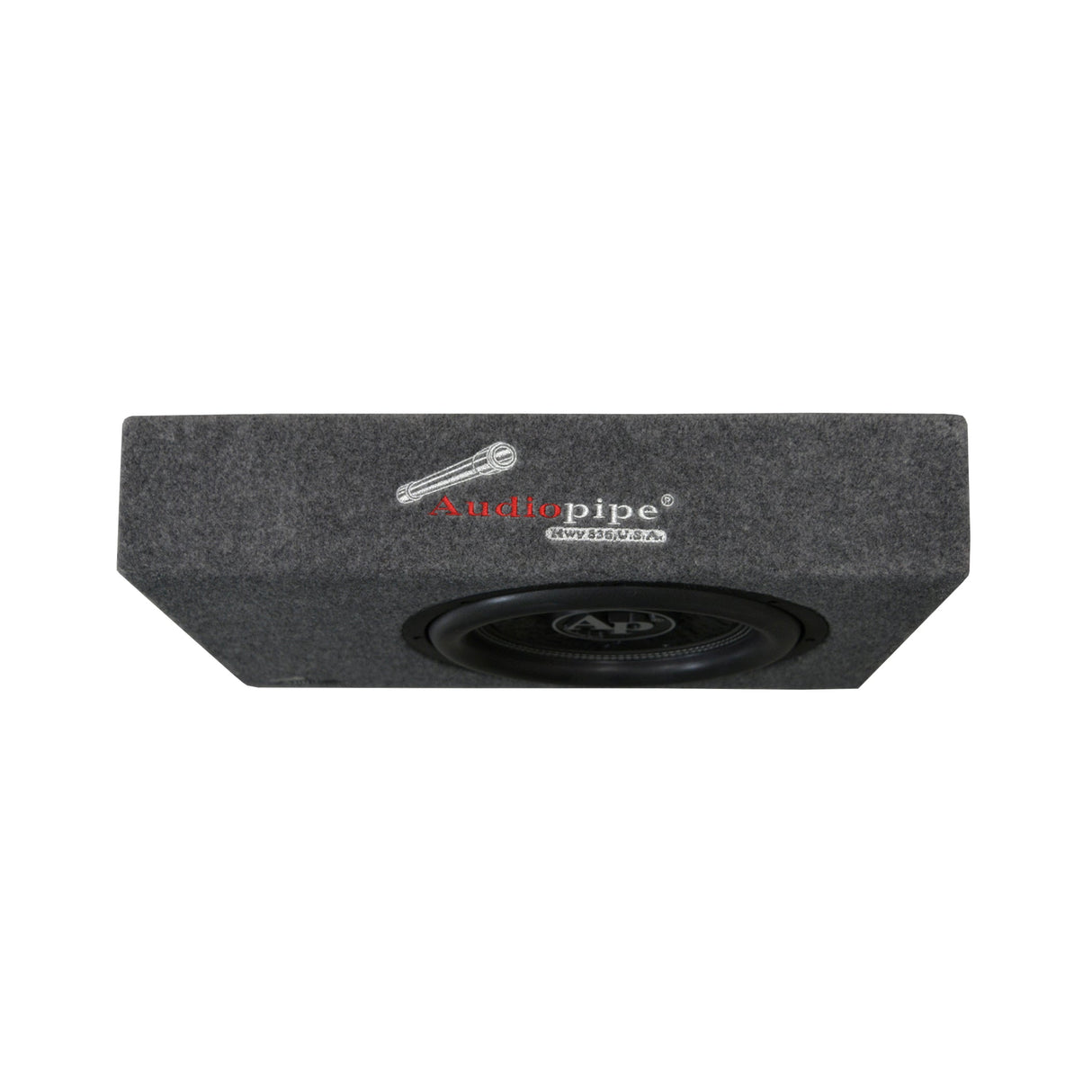 12" High Performance Sealed Bass Enclosure (APSB-SP12SLM) Audiopipe