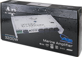 APSR-8100GS - 3200W 8-Channel Class D Marine Amplifier Audiopipe