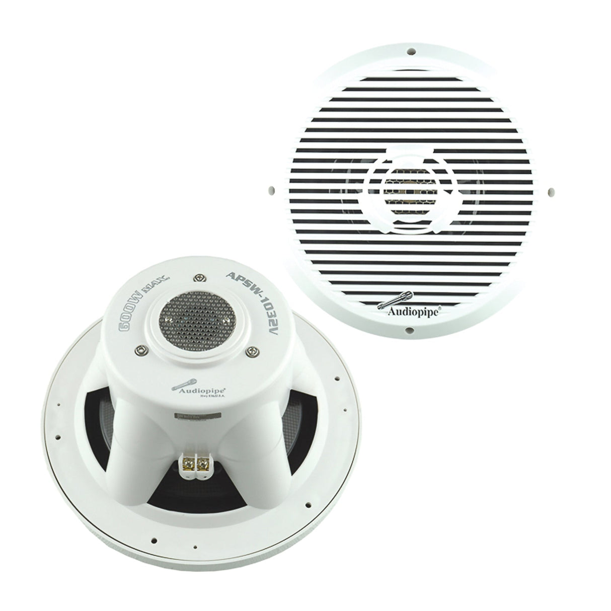 APSW-1032V 10” Marine Subwoofer Audiopipe