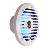 Audiopipe 6.5” Coaxial 2-Way Marine Speaker with LED lights (APSW-654GL) SALT WATER SERIES Audiopipe