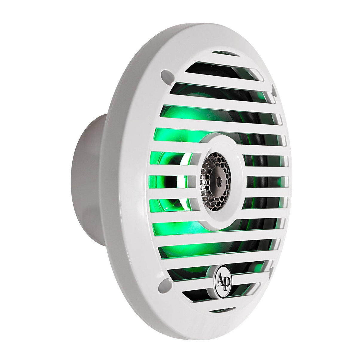 Audiopipe 6.5” Coaxial 2-Way Marine Speaker with LED lights (APSW-654GL) SALT WATER SERIES Audiopipe