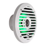 Audiopipe 6.5” Coaxial 2-Way Marine Speaker with LED lights (APSW-654GL) SALT WATER SERIES Audiopipe