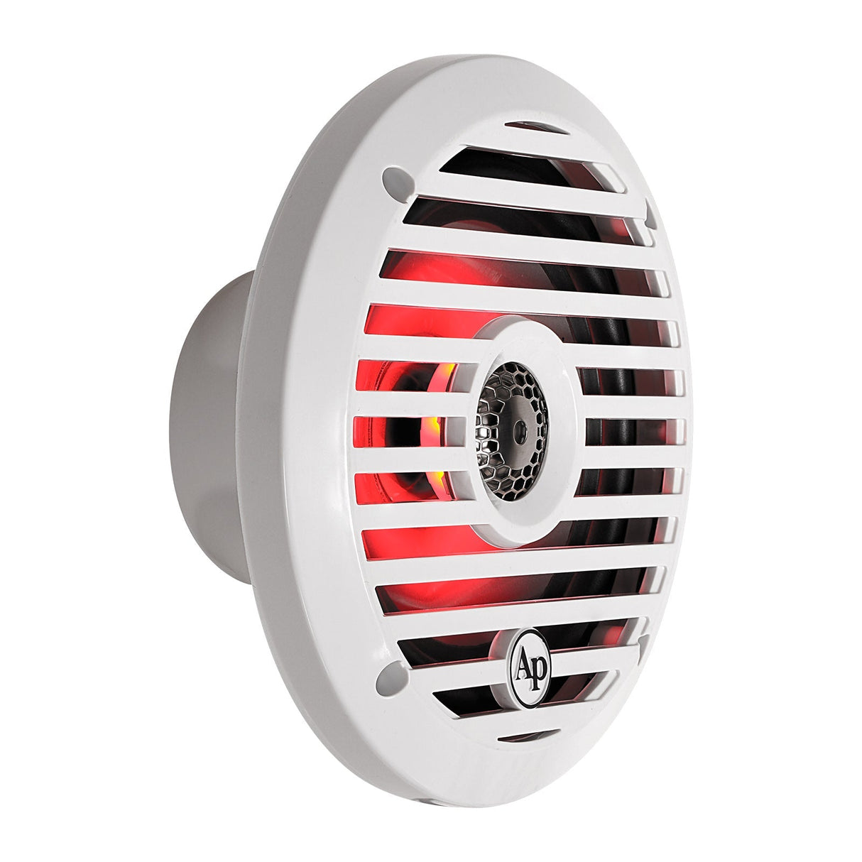 Audiopipe 6.5” Coaxial 2-Way Marine Speaker with LED lights (APSW-654GL) SALT WATER SERIES Audiopipe