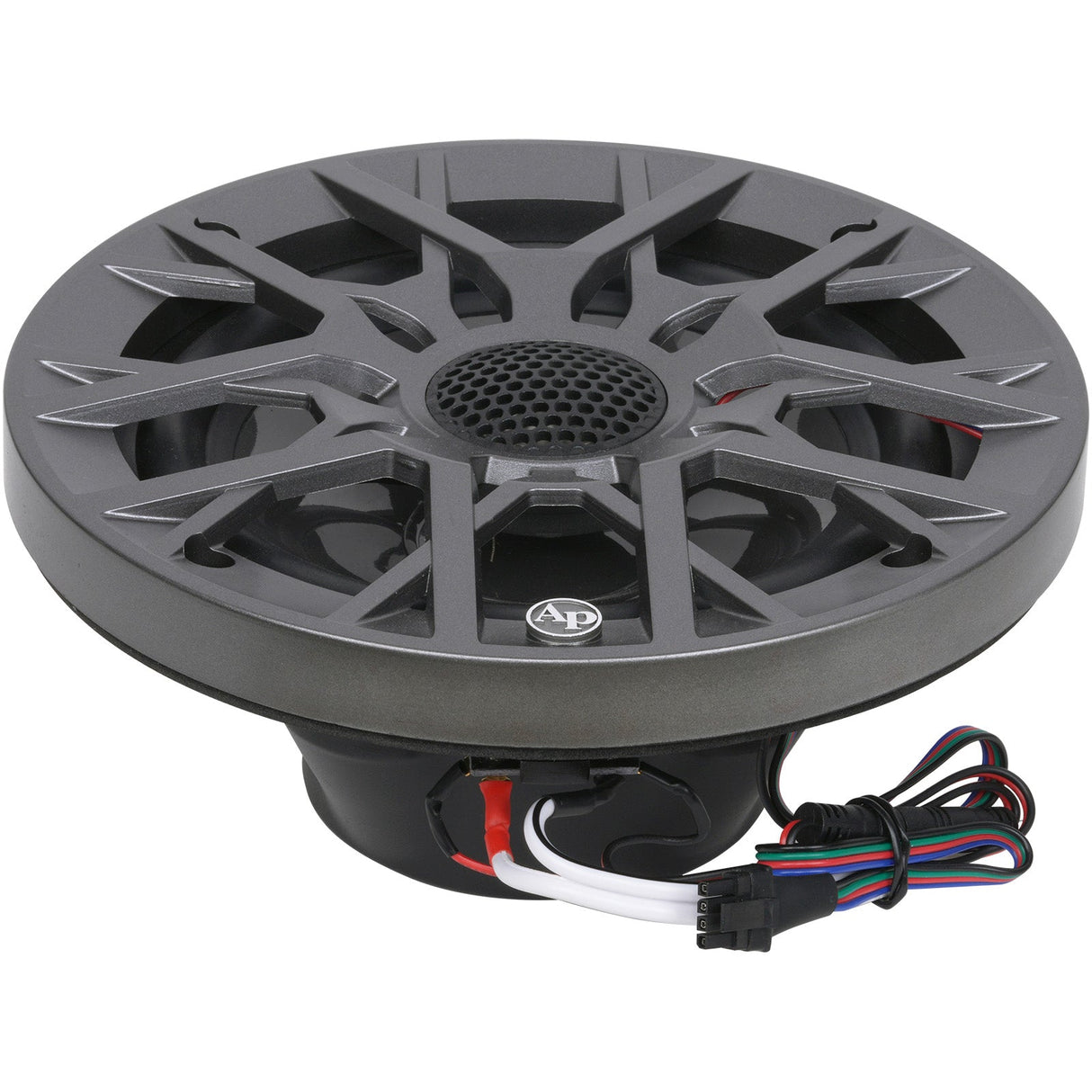 6.5” Coaxial 2-Way Marine Speaker with LED Lights (APSW-654SP) Audiopipe