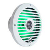 Audiopipe 8” Coaxial 2-Way Marine Speaker with LED lights (APSW-804GL) 2024 SALT WATER SERIES Audiopipe