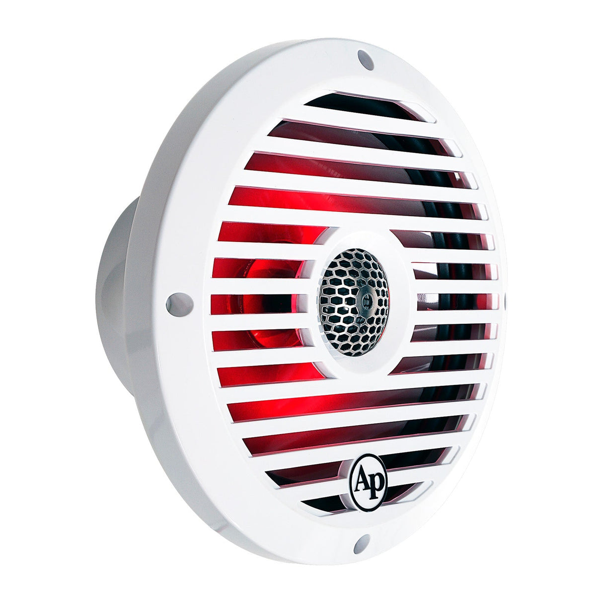 Audiopipe 8” Coaxial 2-Way Marine Speaker with LED lights (APSW-804GL) 2024 SALT WATER SERIES Audiopipe