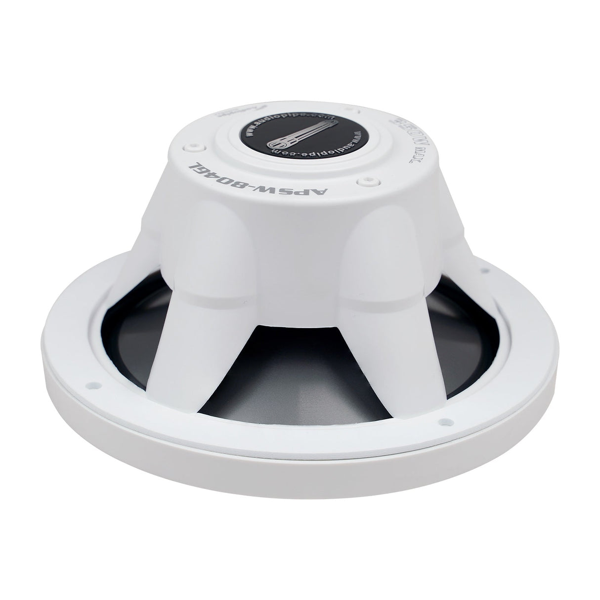 Audiopipe 8” Coaxial 2-Way Marine Speaker with LED lights (APSW-804GL) 2024 SALT WATER SERIES Audiopipe