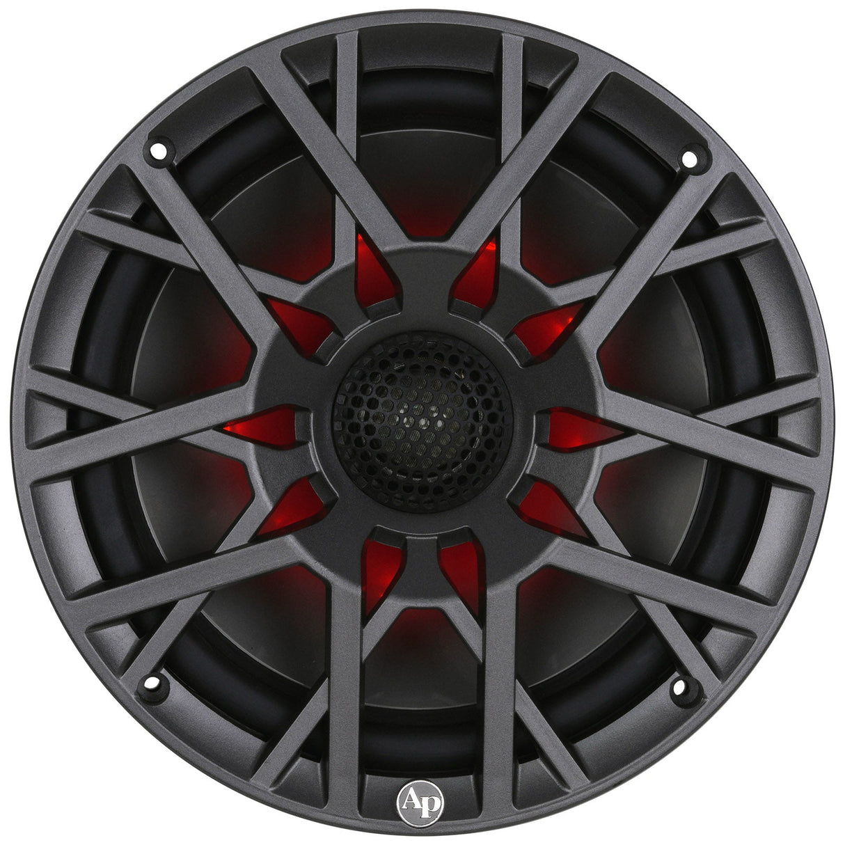 8” Coaxial 2-Way Marine Speaker with LED Lights (APSW-804SP) Audiopipe