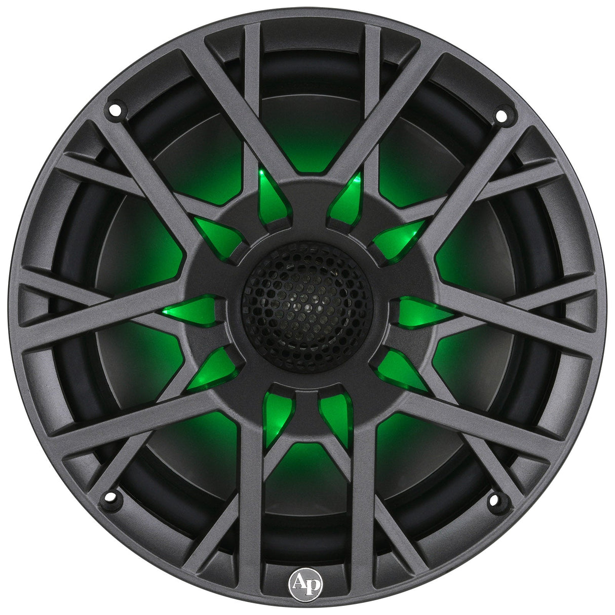 8” Coaxial 2-Way Marine Speaker with LED Lights (APSW-804SP) Audiopipe