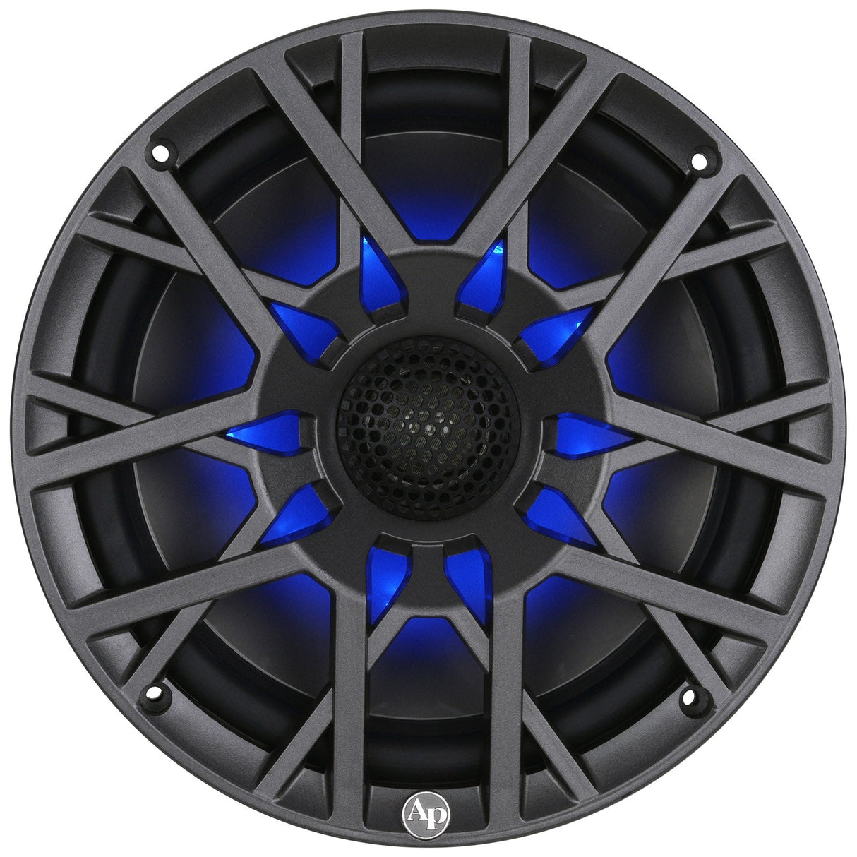 8” Coaxial 2-Way Marine Speaker with LED Lights (APSW-804SP) Audiopipe