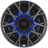 8” Coaxial 2-Way Marine Speaker with LED Lights (APSW-804SP) Audiopipe
