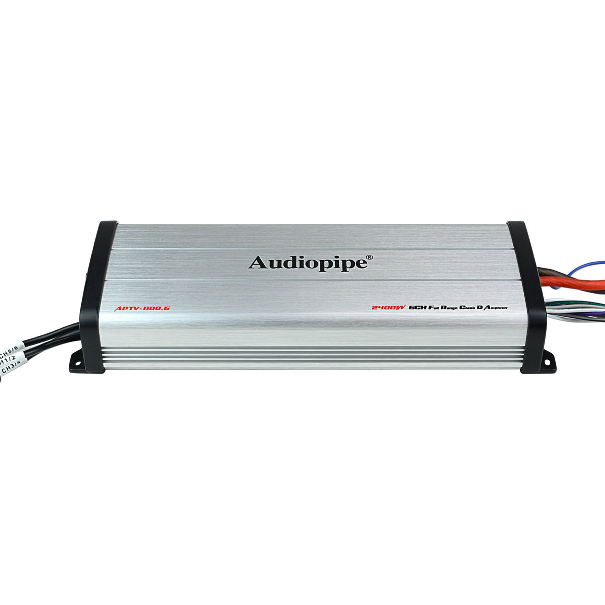 APTV-1100.6 - 6CH Full Range Class D Amplifier Audiopipe