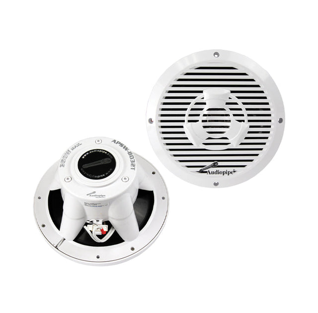 APSW-8032T 8” Coaxial Marine Speaker Audiopipe