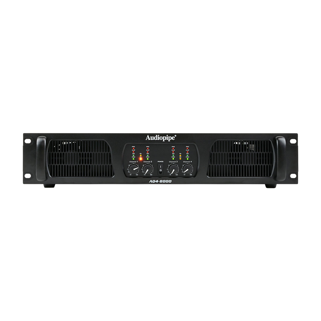 Professional Power Amplifier (AQ4-8000) Audiopipe